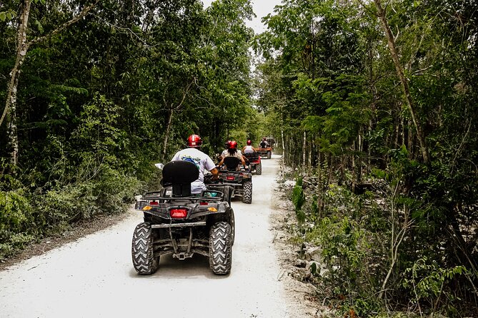 ATV 4×4+Snorkeling+Beach Club+ Lunch+Sabores de Cozumel - San Miguel ATV start: mangroves, jungle trails, and a real ride