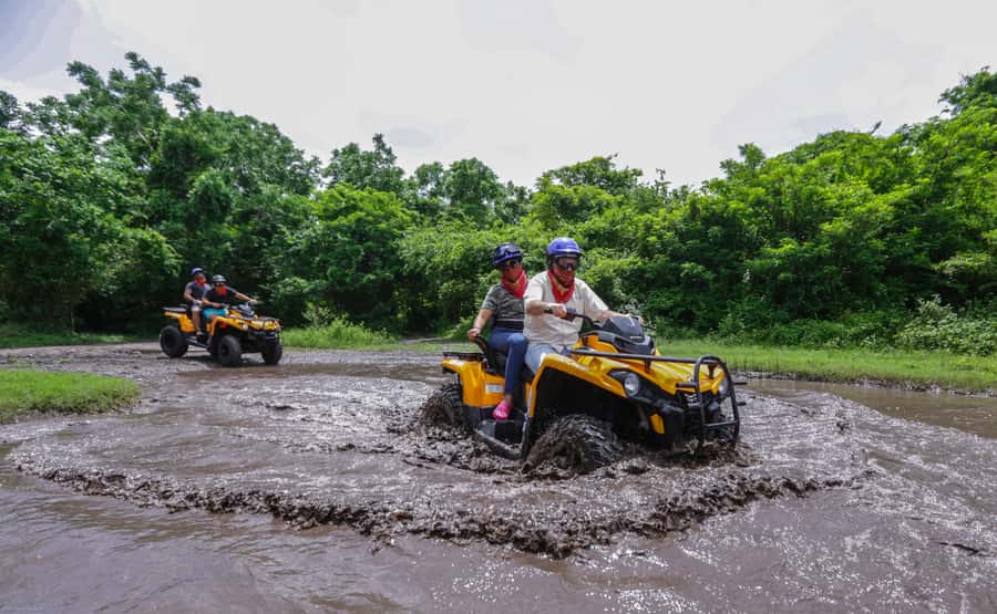 ATV Adventure to Jade Cavern Double - Photos during the ride: worth it if you like action shots