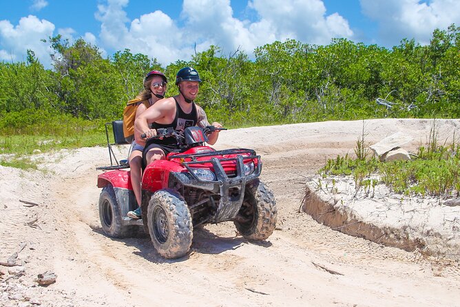 ATV and Clear Boat Ride Full Experience in Cozumel - ATV stop: double rides, real dirt, and what the route can feel like