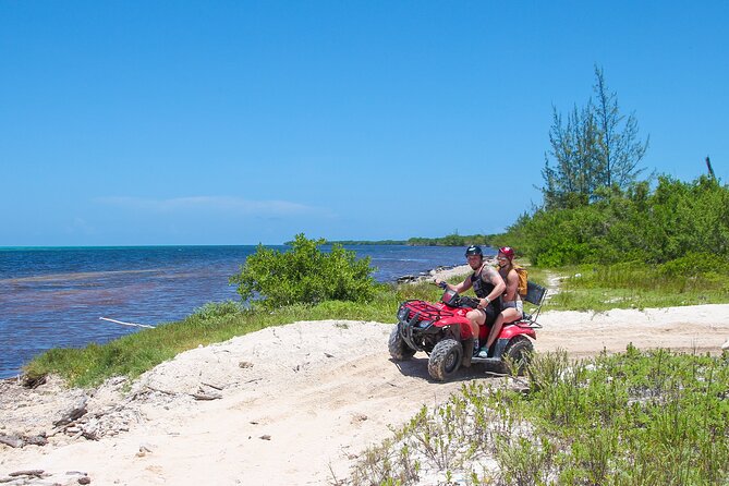 ATV and Clear Boat Ride Full Experience in Cozumel - Playa Uvas beach club: lunch, loungers, and getting your timing right