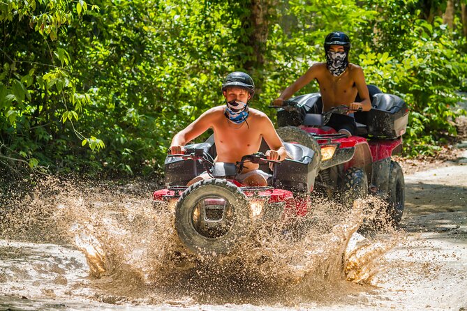 ATV to Jade Cavern, Mud Trails, Snorkel and Lunch with Open Bar - How the day flows: ATV, Jade Cavern swim, and Dzul Ha Reef snorkeling