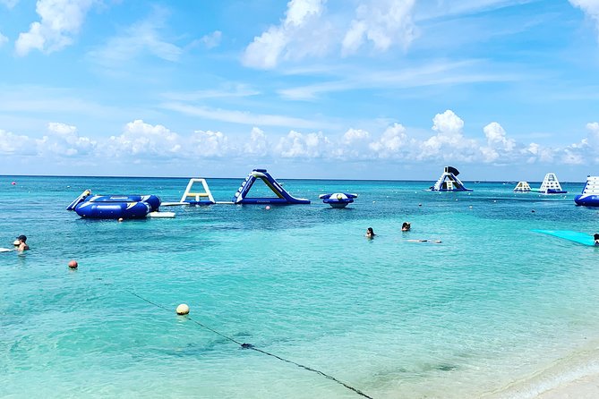 Best Cozumel Beach Day Pass + Food + Drinks San Francisco Beach - Included Water Fun: Snorkel Gear, Kayaks, Paddle Boards, and Float Mats