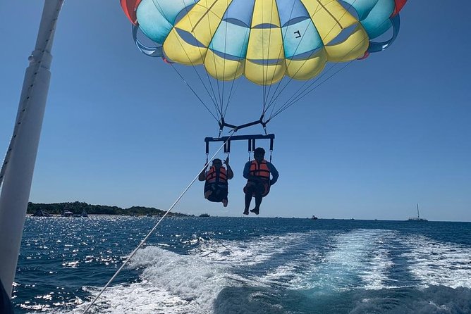 Best Parasailing Cozumel + Locker - Price and value: is $80 a good deal for Cozumel parasailing?