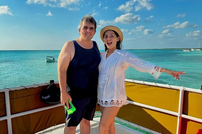 Catamaran Excursion + Open bar + Snorkeling at El Cielo - Stop 2: Palancar Reef for sea turtles and colorful fish