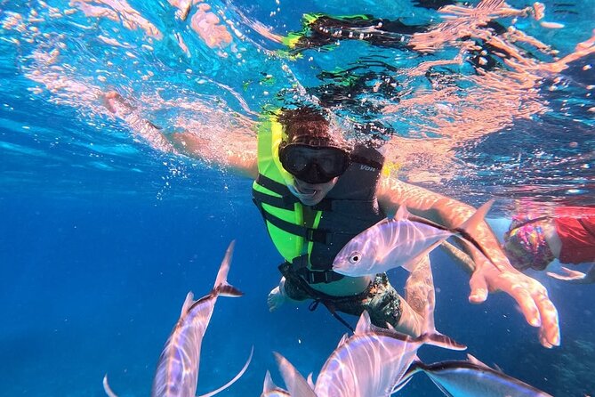 Catamaran in Cozumel with snorkeling at El Cielo and open Bar - Catamaran in Cozumel: what the 1:00 PM start really gives you