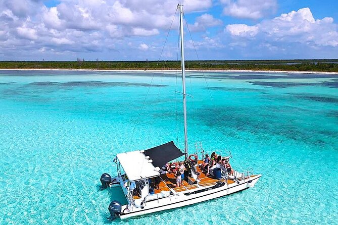 Catamaran Snorkeling to El Cielo and The Money Bar Beach Club - Money Bar first: beach time that actually matters