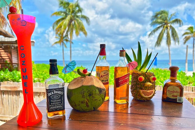 Chankanab Park Admission +Open bar +Lunch included +Snorkeling - Your 3-hour timeline, including the reef and Balones stops