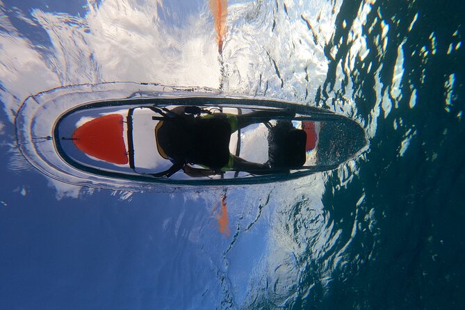 Clear Kayaking, Sea Scooters Adventure - Clear Kayaking in a Transparent Hull, With Fish Right Below