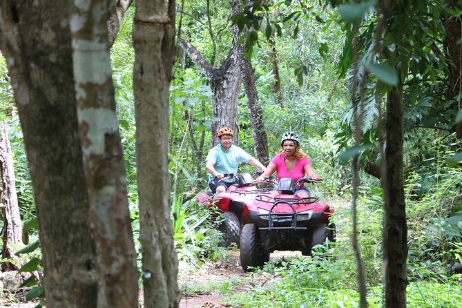 Cozumel ATV Jungle Adventure and Snorkeling with Lunch - ATV Through Jungle Trails, Mud, and Water