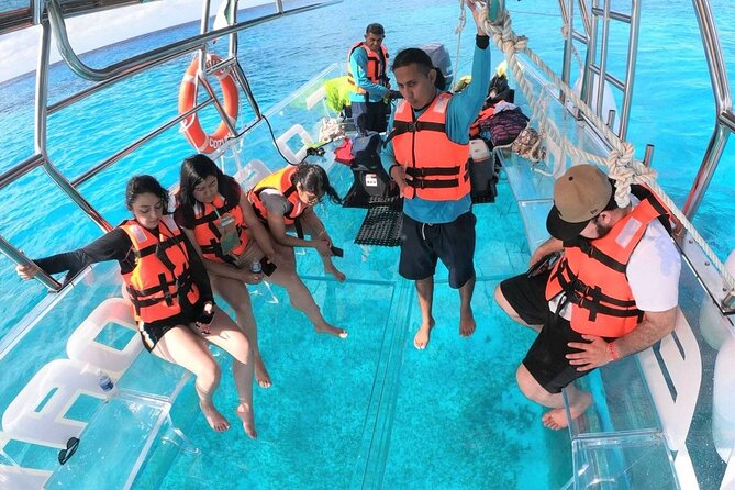 Cozumel Buggy Island Tour, Otoch Mayan Experience & Clear Boat - Clear boat tips: how to get better photos and stay comfortable