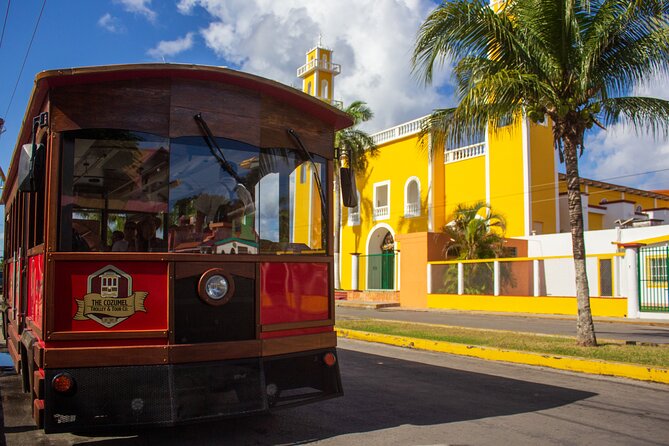 Cozumel City Tour By Trolley - Downtown Cozumel on Rails (Without the Rental Car Headache)