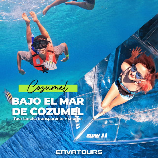 Cozumel: Excursion Crystal Boat Tour with Snorkel & Drinks - What to bring for comfort, plus the sunscreen twist
