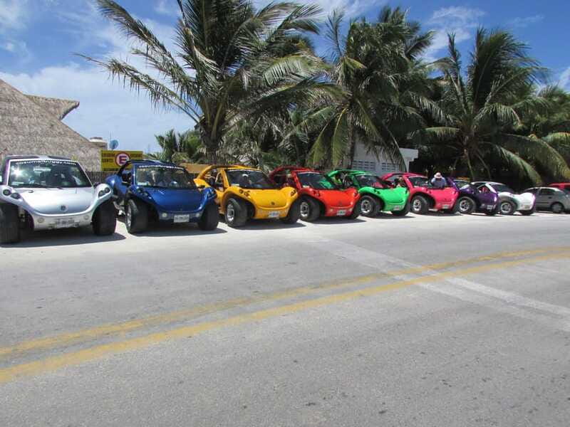 Cozumel: Historical Driving Tour by VW Buggy with Snorkeling - Punta Morena beach stop: white sand, swim break, and snack time