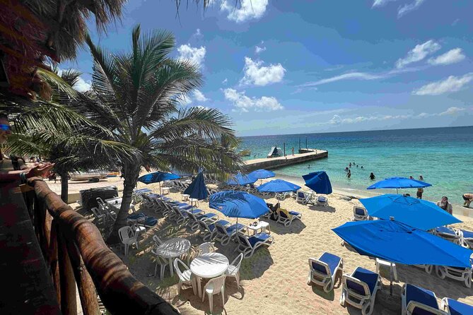 Cozumel Island Tour: Mayan Ruins, Reefs, and Beach Escape - Tequila Beach Club Cozumel, private beach time, and tequila tasting