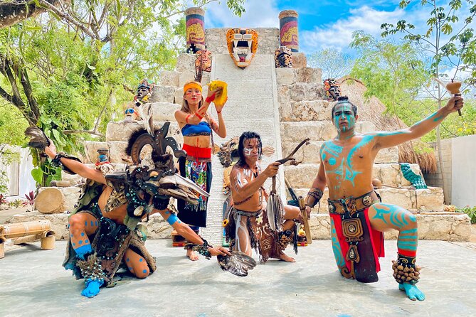 Cozumel Jeep Adventure Natural Cenote & Mayan Experience OTOCH - San Martin Public Beach break with included fish ceviche