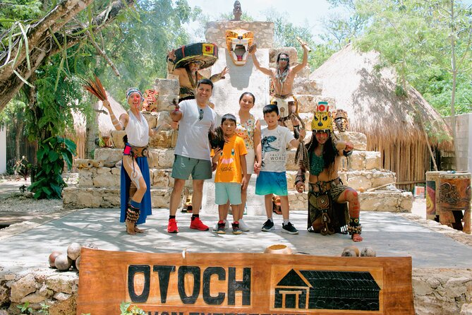 Cozumel Jeep Adventure Natural Cenote & Mayan Experience OTOCH - SkyReef Beach Club snorkeling inside Cozumel’s reef zone