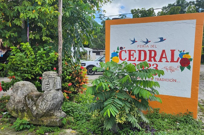 Cozumel Jungle ATV Tour Adventure and Caverns with transfer - Stop 1 El Cedral: Old Mayan Settlement Plus an Extra Ticket
