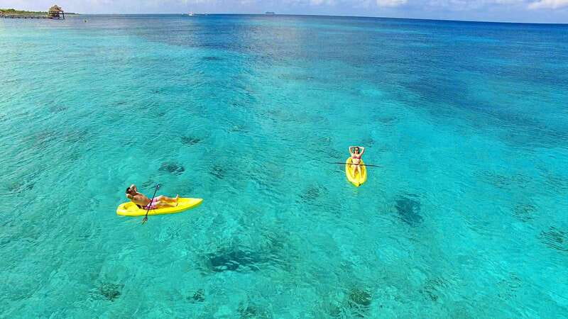 Cozumel Private Beach Pass: All Inclusive Beach Day - The 30-minute kayak ride: enough time to feel it, not so much it drags