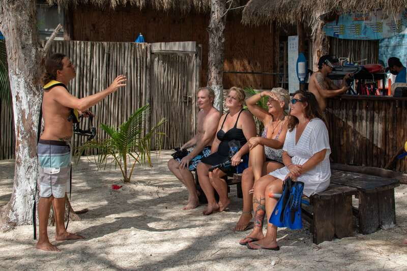 Cozumel Private Jeep Tour with Lunch and Snorkeling - Tequila ranch stop: tasting the drink and meeting the animals