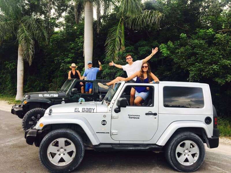 Cozumel Private Jeep Tour with Lunch and Snorkeling - Tortugas Beach Club: Mexican lunch plus snorkeling gear and sea time
