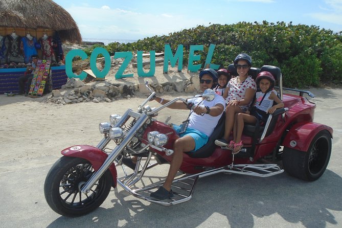 Cozumel Sightseeing Trike Tour - Your Own Motorized Trike, With a Guide Running the Show