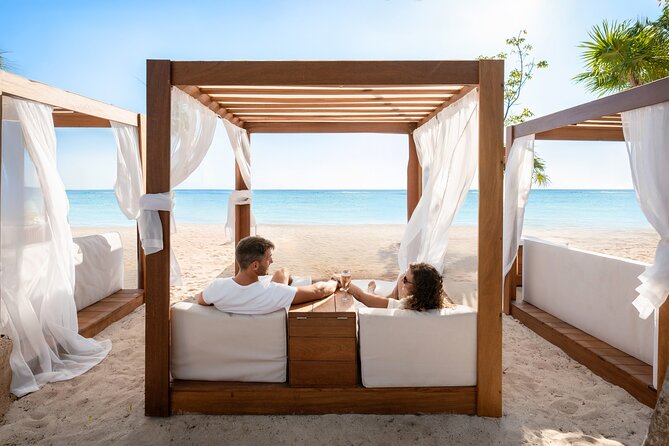 Cozumel: VIP Access Pass at KUZÁ Beach & Adventure Park - Reserved VIP Beach Time, With a Dedicated Waiter