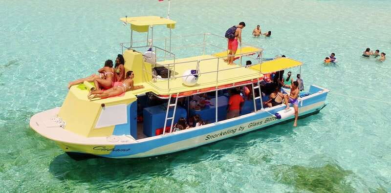 Cozumel: VIP Glass Bottom Boat & Snorkeling 3 Reefs Tour - A glass-bottom boat that makes snorkeling feel optional