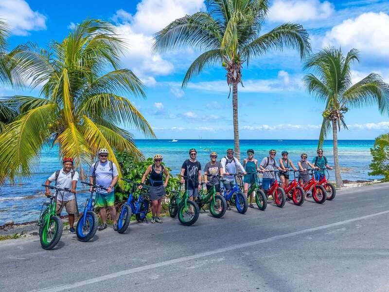 Cozumel: West Coast E-Bike and Snorkeling Tour - Mayan Botanical Garden: Culture Without the Rush