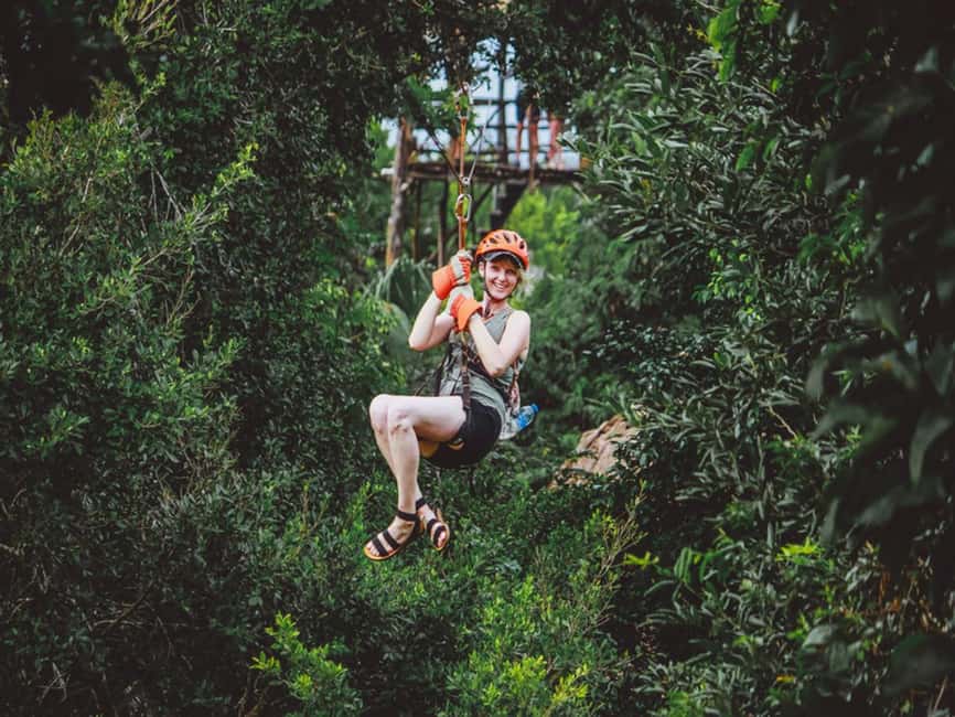 Cozumel: Zip Line Adventure at Mayan Extreme Park - Complimentary water and small-group pacing