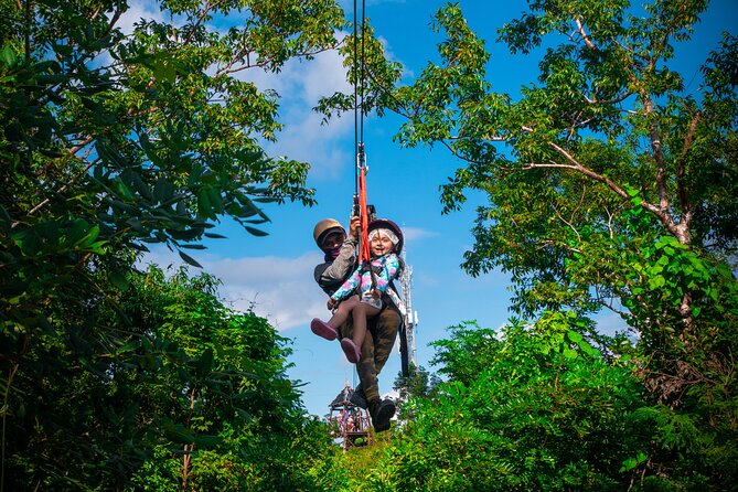 Cozumel zipline thrill adventures - Pacing and timing: about one hour on the course