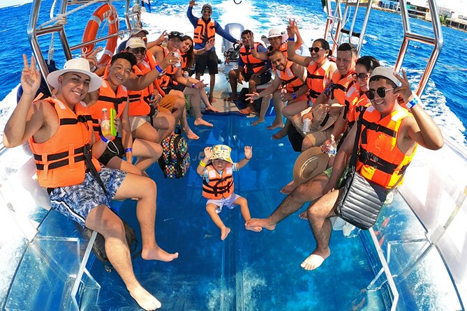 Crystal Boat Tour with Snorkeling and Drinks in Cozumel - What You Do In Cozumel: Coral, Marine Life, Shipwreck Sights, Then Snorkeling