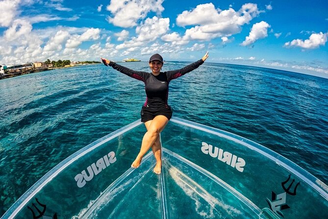 Crystal-clear Boat trip & Snorkeling tour - Why a transparent-bottom boat makes Cozumel snorkeling easier