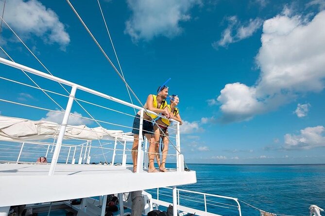 Deluxe Catamaran in Cozumel with Snorkeling Lunch and Drinks - Onboard experience: drinks and the pace of a 65-foot ride
