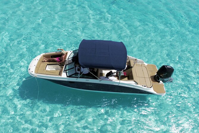 Deluxe Private Boats - 27 ft Sea Ray - North or South Cozumel: How You Get to El Cielo (or Isla Pasión)