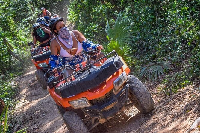 Discover the El Cedral town on ATVs: extreme adventure in Cozumel - Jade Cenote Swim Time: Cool Water in a Natural Setting