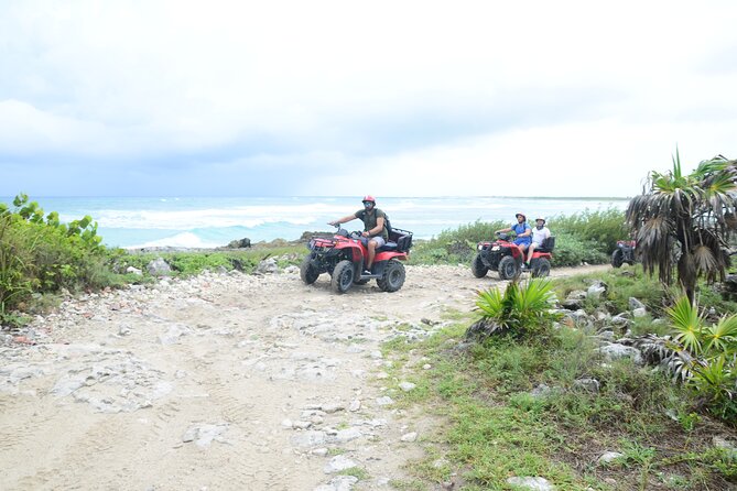 Double Atv Tour In Cozumel And Cenote Jade - Stop 2: El Cedral, church and town time with a paid entry fee