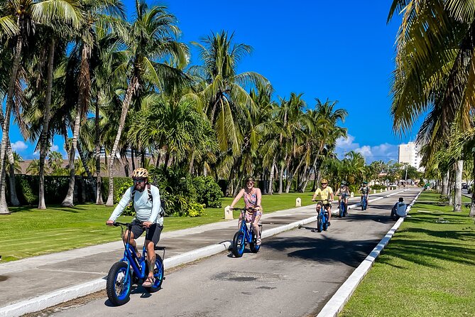 E-bike West Coast Snorkeling Tour - Cozumel in Four Hours: how this e-bike rhythm keeps the day fun