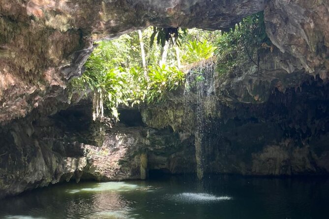 EN Jade Cavern in Jeep Snorkeling Tour & Lunch - Skyreef Weddings snorkeling: gear included and reef time on your schedule