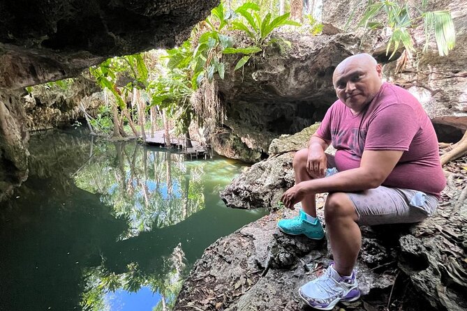 EN Jade Cavern in Jeep Snorkeling Tour & Lunch - El Cedral: the oldest village stop, Mayan ruin, and a first-church visit