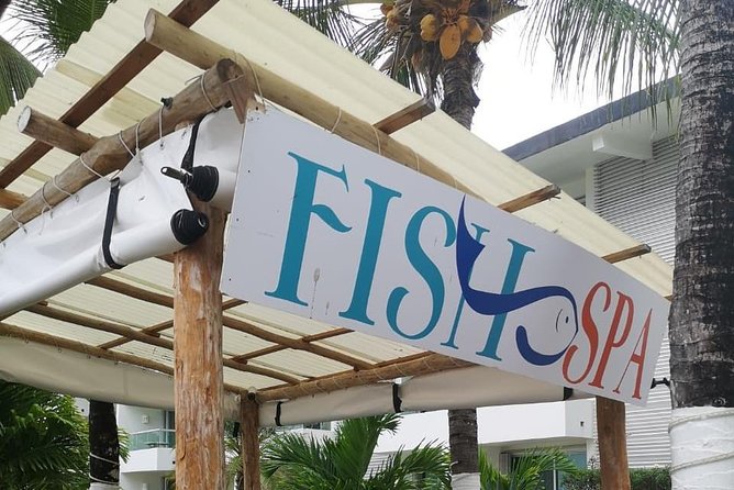 Fish Spa, Beach Break with Lounge Chairs, Umbrellas & Beach Area - How to Plan Your Day So It Feels Relaxed