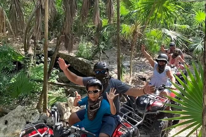 Full Day Private ATV Tour to Tequilera and Mayan Caves - A 5.5-hour private ATV day that actually feels like Cozumel