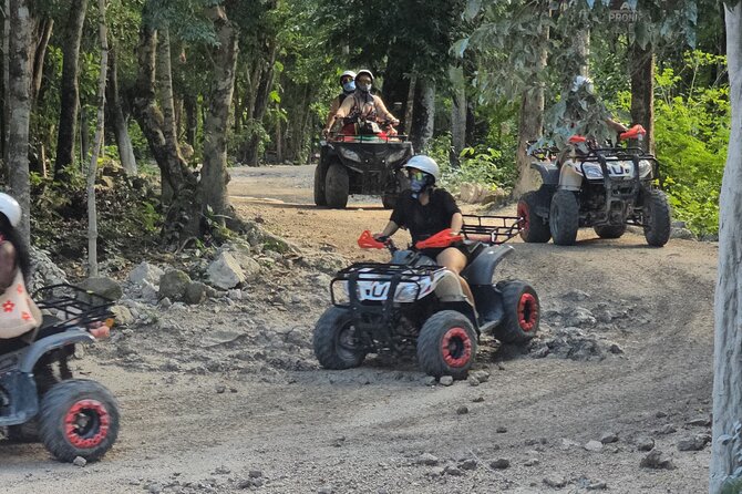 Jade Caverns and Mayan Village Cozumel ATV TOUR - El Cedral: 900-year-old Mayan temple, black coral, and Cozumel’s older church
