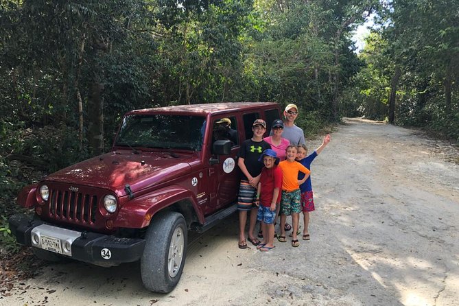 Jungle Jeep Adventure to Mayan Caves, Cenote and Snorkel - Stop 1 at El Cedral: Ruins, a First Church, and Island Layers