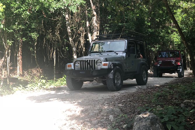 Jungle Jeep Adventure to Mayan Caves, Cenote and Snorkel - Lunch, Government Fees, and the Real Cost of the Day