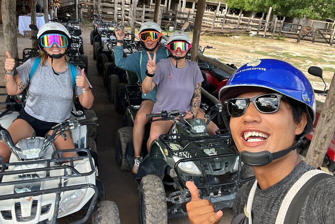 Jungle & Sacred Cenote Quad Adventure - Crossing El Cedral: the culture stop with an extra ticket cost
