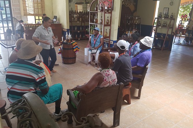 Mayan Village and Tequila Tour - Hacienda Antigua: learning tequila production, then tasting