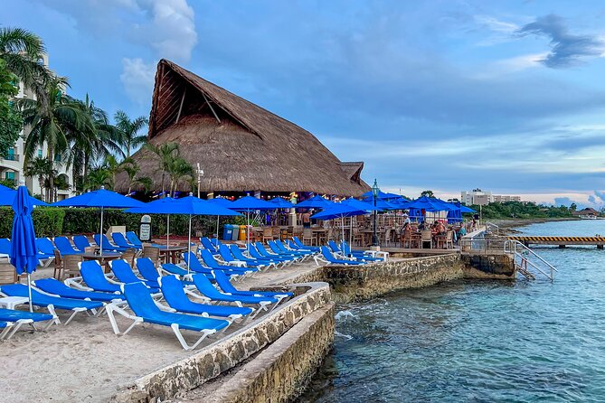 Money Bar All Inclusive Experience with Transportation - Money Bar in Cozumel: beach club comfort with reef access from shore