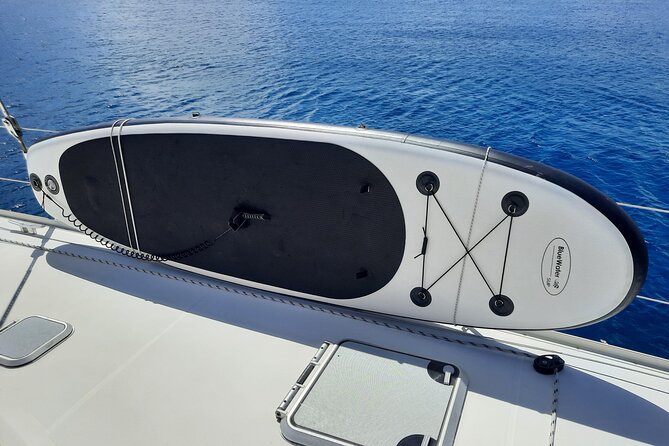 Private 6 Hrs 47 ft. Catamaran Snorkel & Cielo Charter (30p. max) - Lunch, snacks, and the open bar that actually keeps up