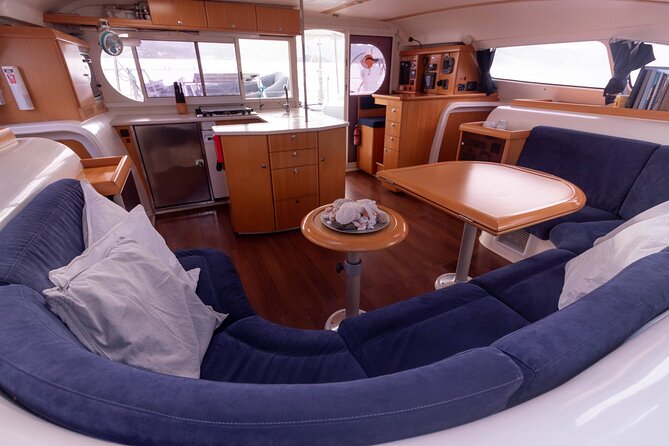 Private 6 Hrs 47 ft. Catamaran Snorkel & Cielo Charter (30p. max) - The big-picture itinerary: a 6-hour loop that stays fun