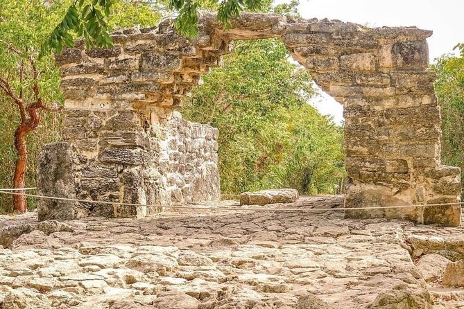 Private Jeep & Polaris RZR: San Gervasio Mayan Ruins & Snorkeling - Cocos Beach snorkeling plus beach club lunch after the seaweed surge